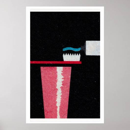 Tandborstel Luciferdoosje Print Oud Oost-Europa (Voorkant)