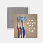 Tandelen met tandheelkundig Gezegde Magneet (Voorkant / Achterkant)