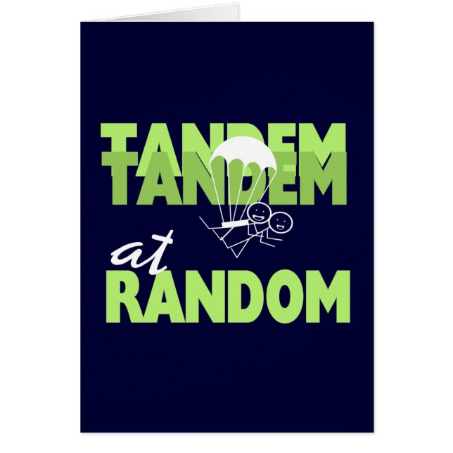 Tandem at Random (Voorkant)