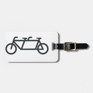 Tandem Bicycle Bagagelabel