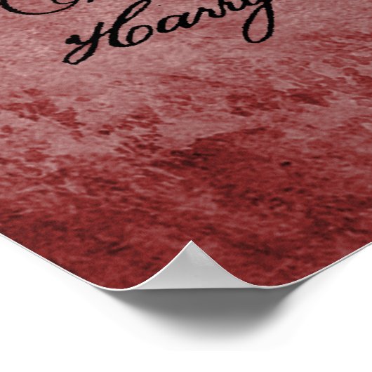 Tandem Bicycle Blueprint Poster (Hoek)