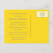 Tandem Bicycle Custom Doran Briefkaarten (Achterkant)