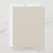 Tandem Bicycle Save the Date Cards (Achterkant)