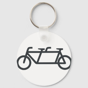 Tandem Bicycle Sleutelhanger