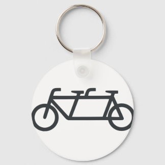 Tandem Bicycle Sleutelhanger