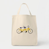 Tandem Bicycle Tote Bag (Voorkant)