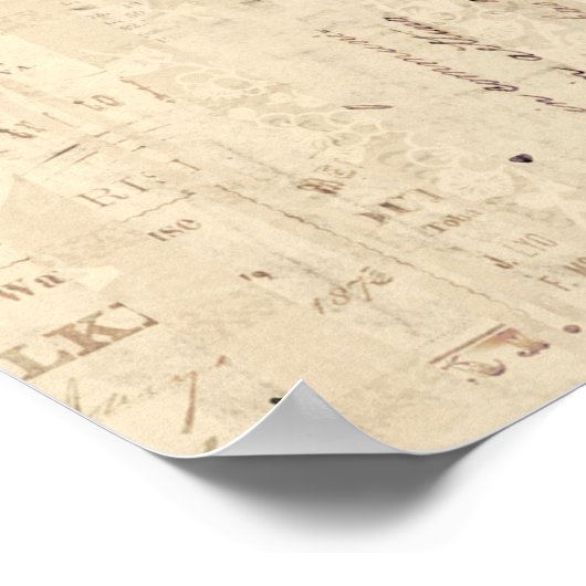 Tandem Bicycle Two Person Bicycle Antiek Bike Poster (Hoek)