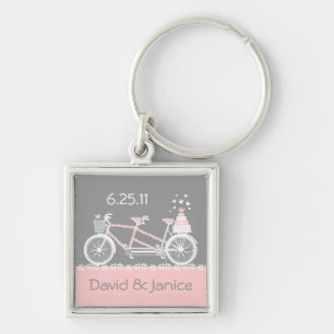 Tandem Bicycle Wedding Keepomwille Sleutelhanger
