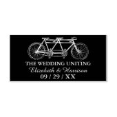 Tandem Bicycle Zelfinktende Stempel (Design)