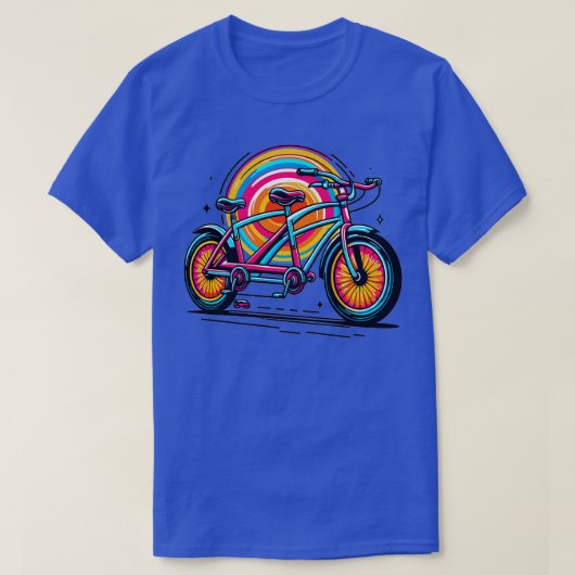 Tandem Bike 3 T-shirt (Design voorkant)