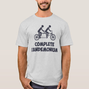 Tandem Bike Complete Tandemonium T-shirt