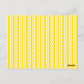 Tandem Bike (gele Chevron) Tafelnummer (Achterkant)