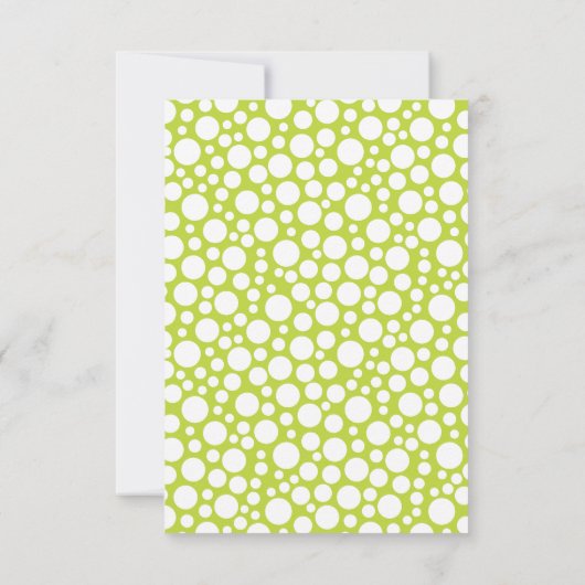 Tandem Bike (Groene Stippen) RSVP (Achterkant)