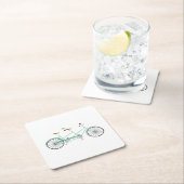 Tandem Bike Kartonnen Onderzetters (Insitu)