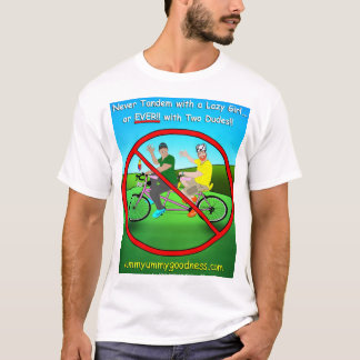 Tandem Bike met Two Dudes! T-shirt