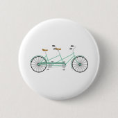 Tandem Bike Ronde Button 5,7 Cm (Voorkant)