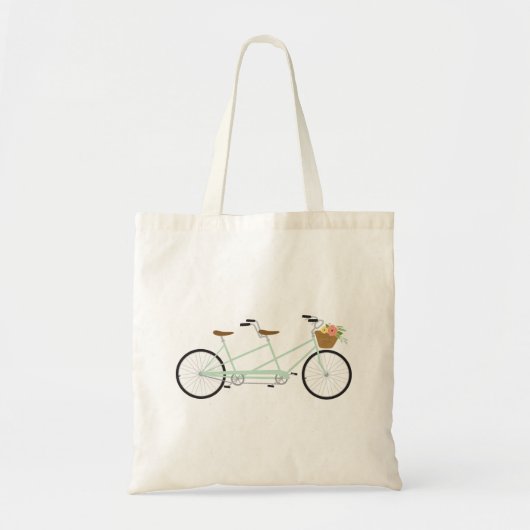 Tandem Bike Tote Bag (Voorkant)