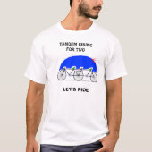 Tandem Biking T-shirt (Voorkant)