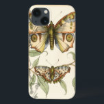 Tandem Butterflies over groene bladeren Case-Mate iPhone Case<br><div class="desc">Net als de Blauwe Angels vliegen deze vlinders in elkaar. Bekijk ze op groene bladeren en spreid hun kleurrijke en majestueuze vleugels uit. Als je graag naar vlinders kijkt,  hou je van dit stuk!</div>