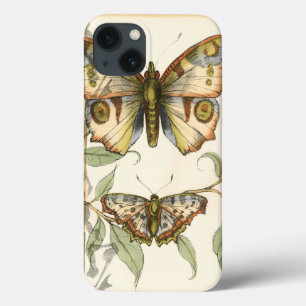 Tandem Butterflies over groene bladeren Case-Mate iPhone Case