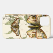 Tandem Butterflies over groene bladeren Case-Mate iPhone Case (Achterkant (horizontaal))