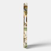 Tandem Butterflies over groene bladeren Case-Mate iPhone Case (Achterkant / Rechts)