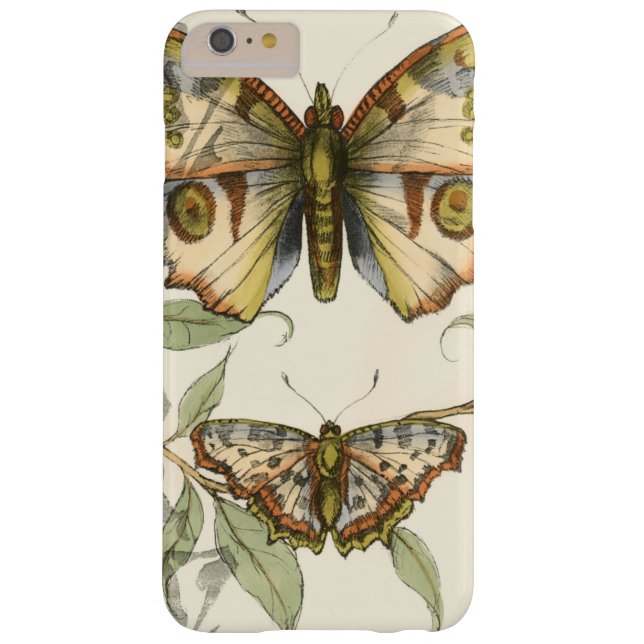 Tandem Butterflies over groene bladeren Case-Mate iPhone Case (Achterkant)