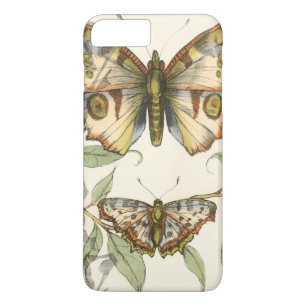 Tandem Butterflies over groene bladeren Case-Mate iPhone Case