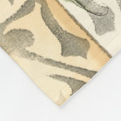 Tandem Butterflies over groene bladeren Fleece Deken (Hoek)