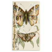 Tandem Butterflies over groene bladeren Klein Cadeauzakje (Voorkant)