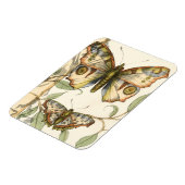 Tandem Butterflies over groene bladeren Magneet (Linkerzijde)