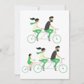 Tandem-cycli Kaart (Voorkant)