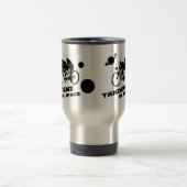 Tandem-fiets in Design voor buitenruimte Reisbeker (Center)