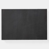 Tandem-fiets op Chalkboard Weddenschap Gastenboek (Achterkant)