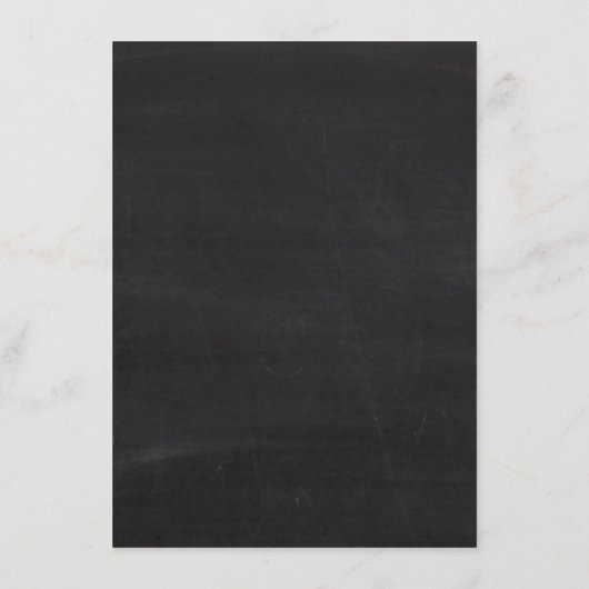 Tandem-fiets op het bord van het bruiloft menu (Achterkant)