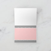 Tandem Fiets Trouw Trouwkaart Bedankt (Binnen)