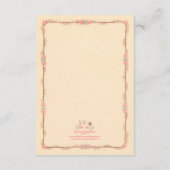 Tandem Fiets, Vogels en Banner Trouw RSVP (Achterkant)