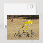 Tandem Snakes Briefkaart (Voorkant / Achterkant)