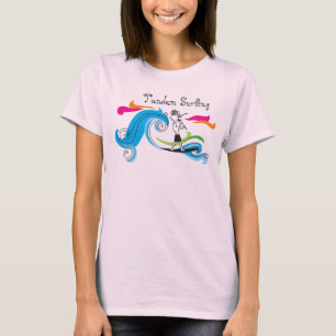 Tandem Surfing Funky T-shirt