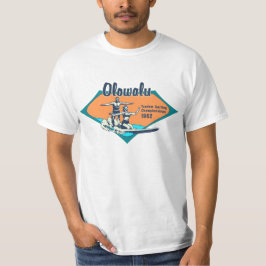 Tandem Surfing Hawaiian-jongens T-shirts