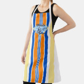 Tandem Surfing Hawaiian  Surf Design - Blue Schort (Insitu)