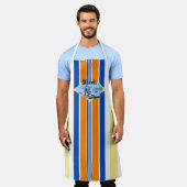 Tandem Surfing Hawaiian  Surf Design - Blue Schort (Gedragen)