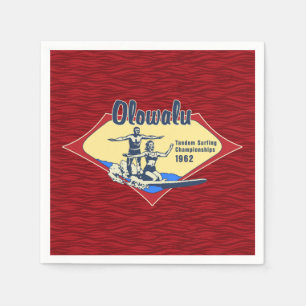 Tandem Surfing Hawaiian  Surf Design Servet