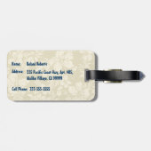 Tandem Surfing Hawaiian SurfboBagagelabels Bagagelabel (Achterkant horizontaal)