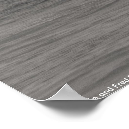 Tandem Surfing-paar Poster (Hoek)