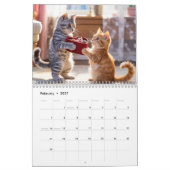 Tandem Tabbies Calendar Kalender (Feb 2027)