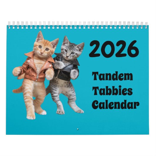 Tandem Tabbies Kalender (Hoes)