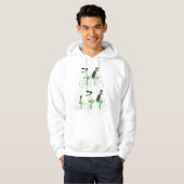 Tandem Wielrenners Hoodie (Voorkant volledig)