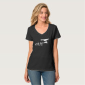 Tandem zweefvliegen Evolution Tweepersoons Ha T-shirt (Voorkant volledig)