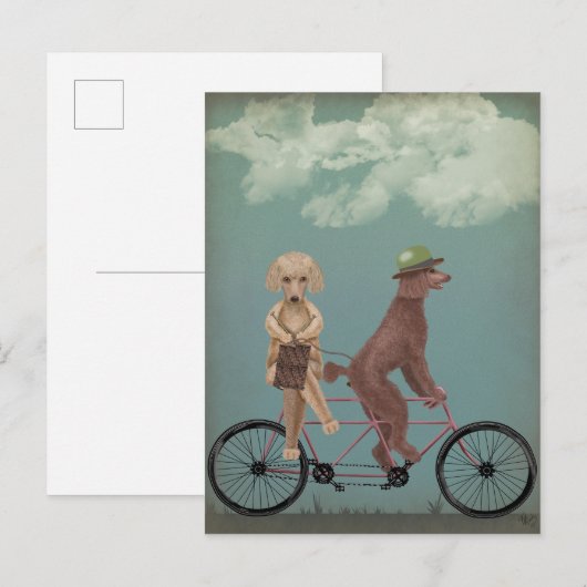 Tandemaand Briefkaart (Voorkant / Achterkant)